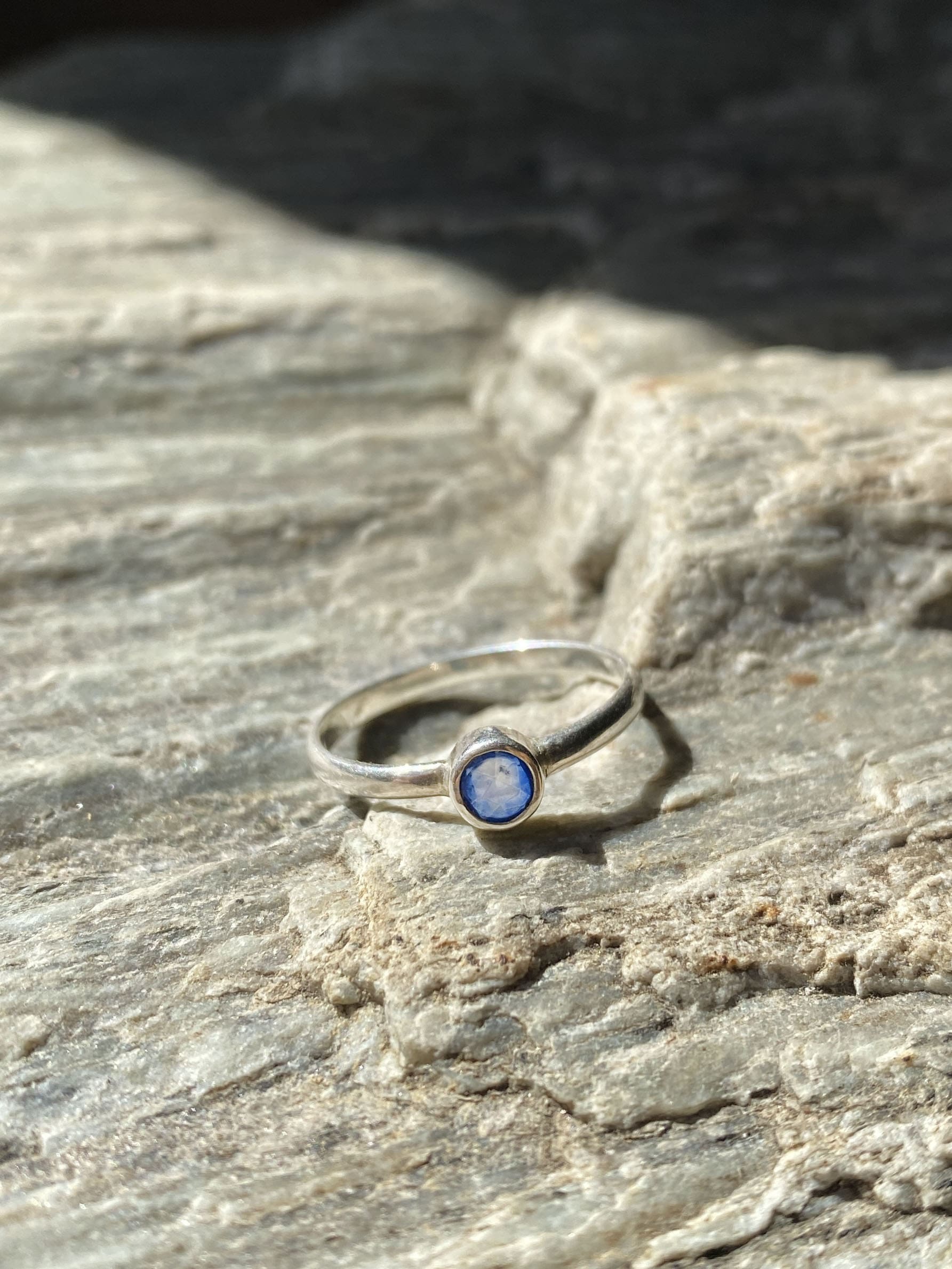 Vosso Black Opal Stacking Band