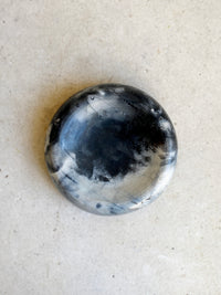 Saggar fired inverted bowl