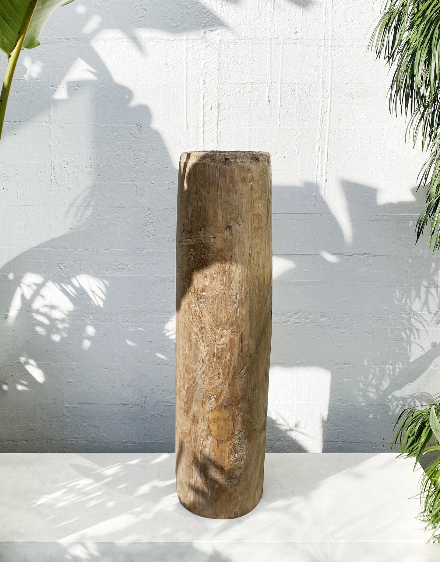 Antique cylinder planter