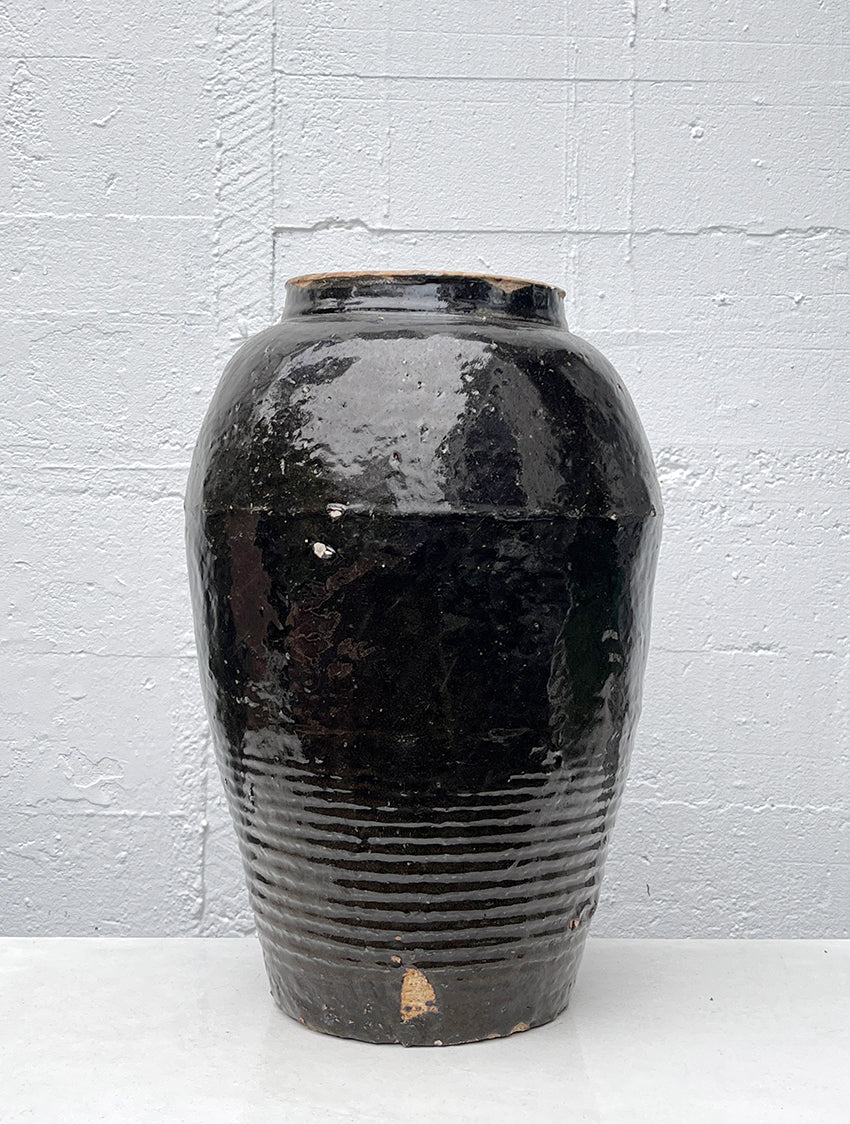 Original glazed pot