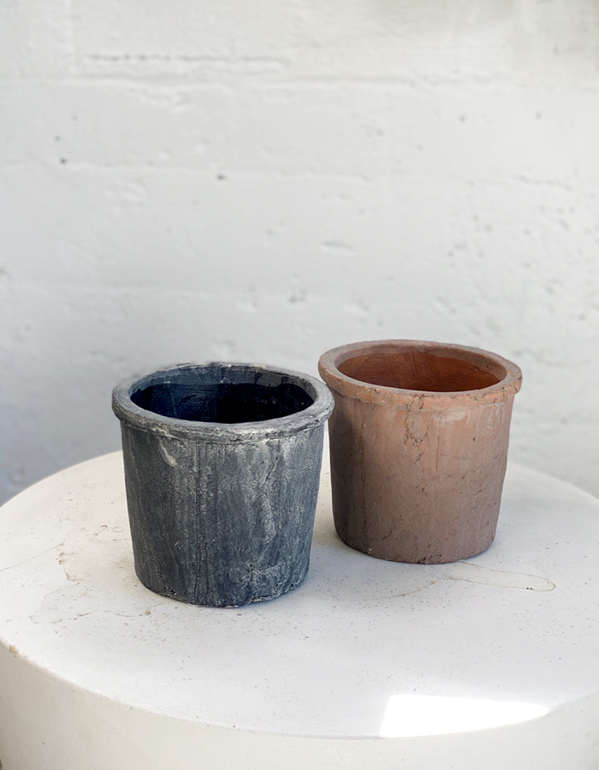 Mossy pot low