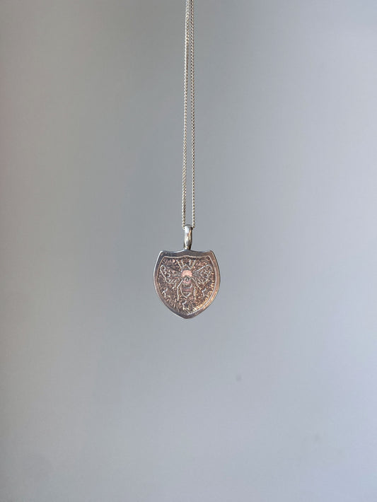 Vosso Bee Shield Necklace