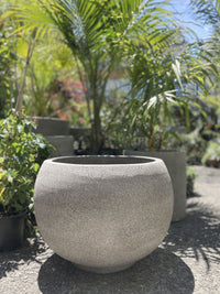 Riverstone Cut Ball Planter