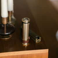 Mini flashlight in Brass