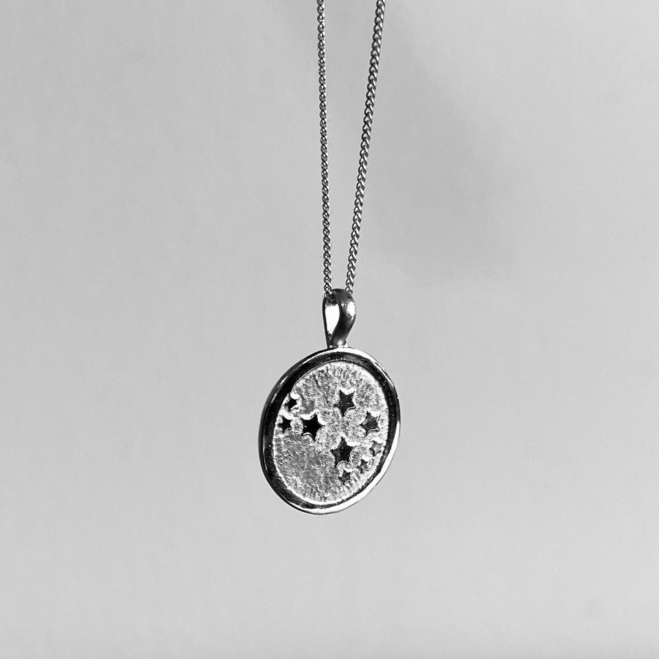 Sterling silver matariki pendant