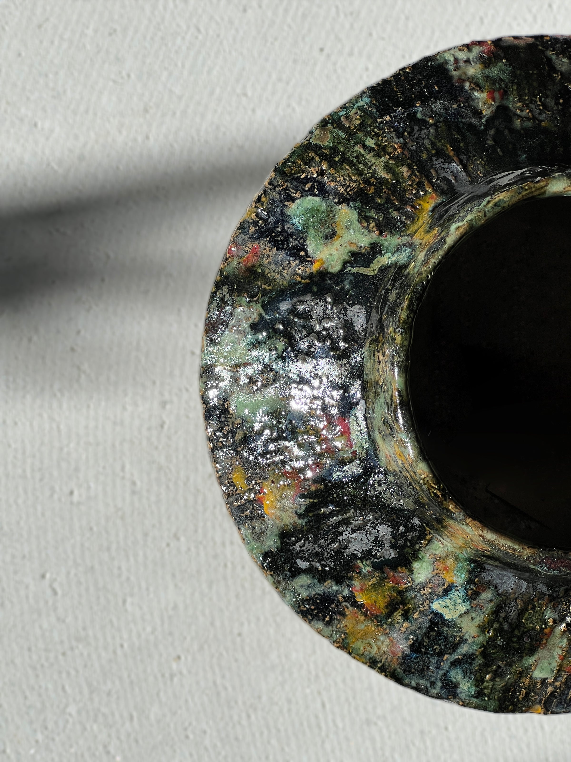 "Whispers in the deep woods" Vase