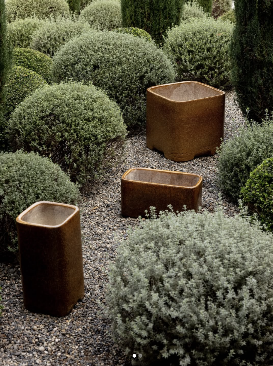 Amber Book planter by Kelly Wearstler