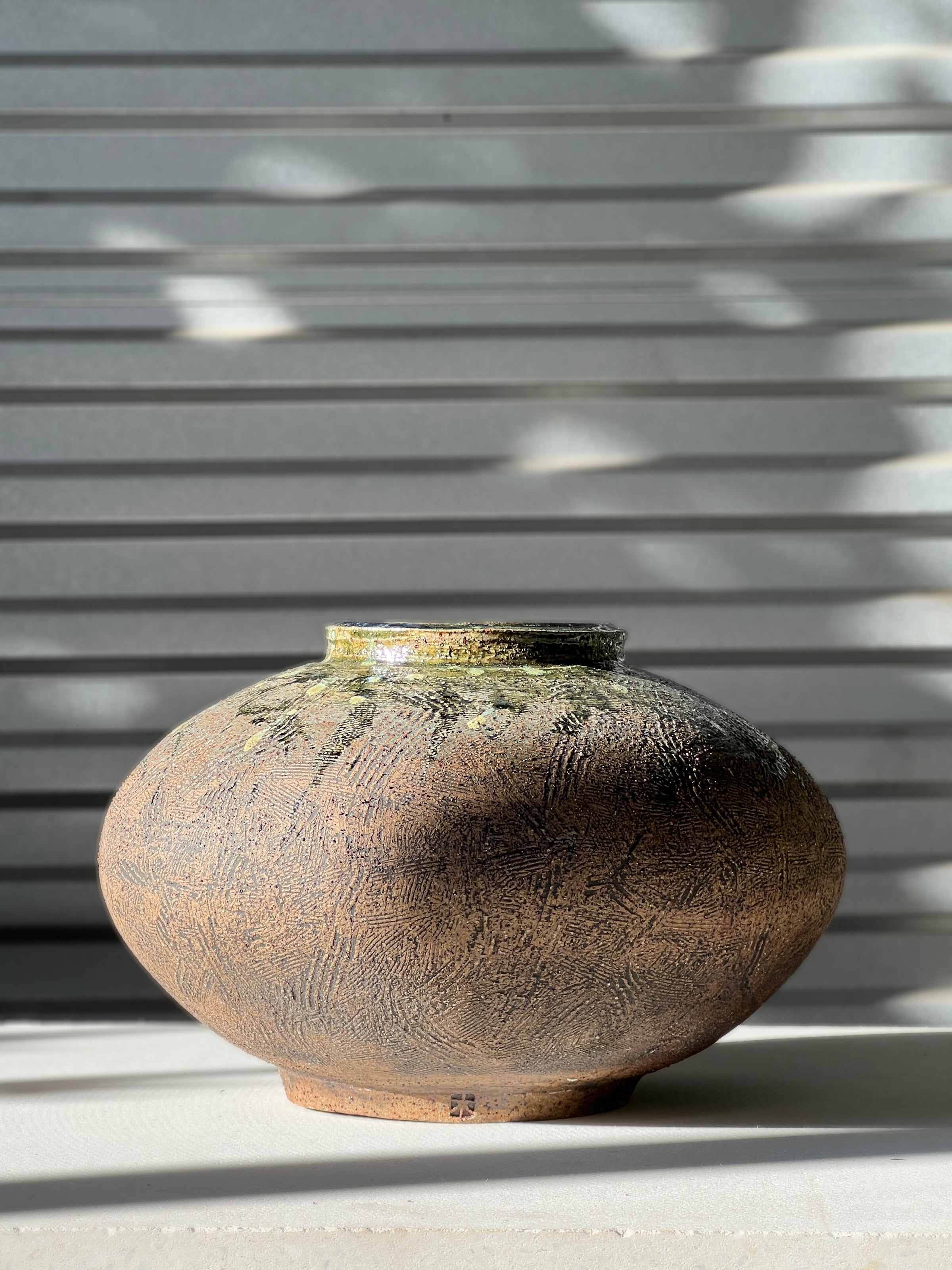 "Darkness- In the shadow of the tōtara" Vase