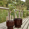 Iron flower planter