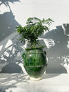 Moroccan urn green