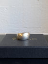 Sterling silver cast dome ring