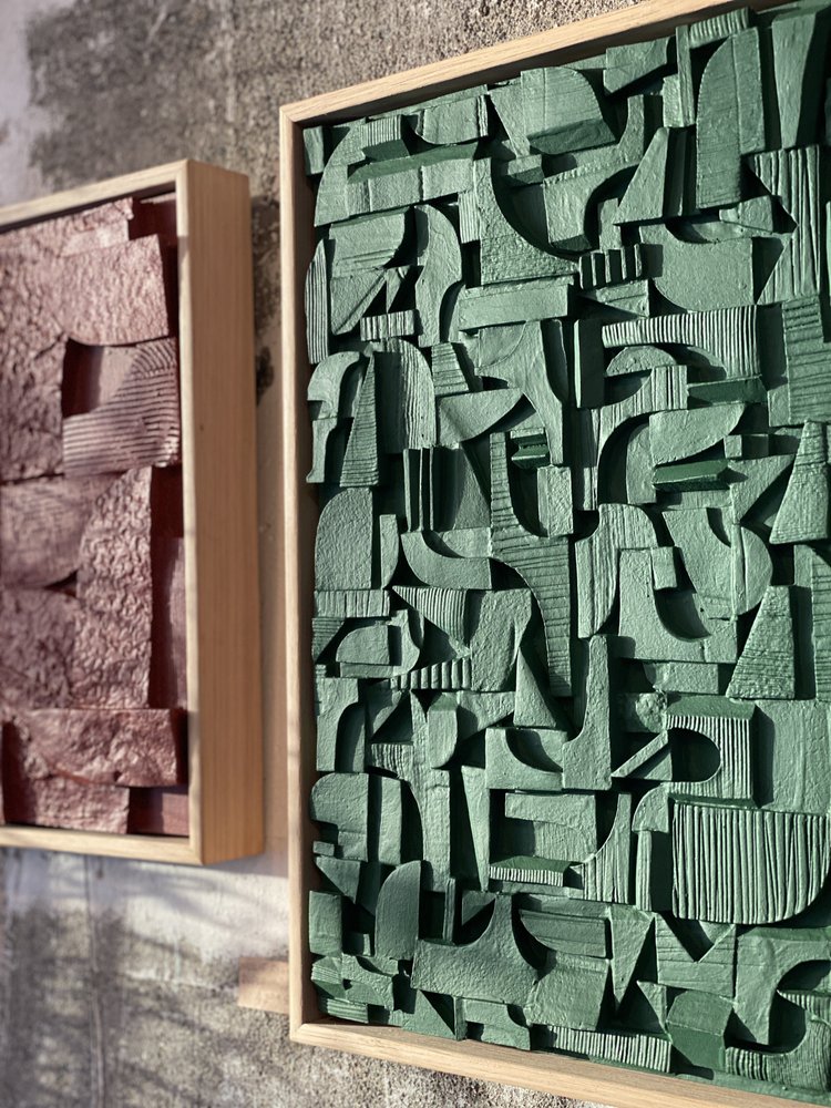 Nellie Ryan Ceramic Wall Panel - Duplo