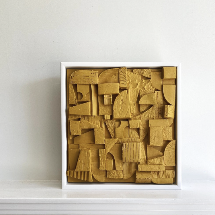 Nellie Ryan Ceramic Wall Panel - Dijon