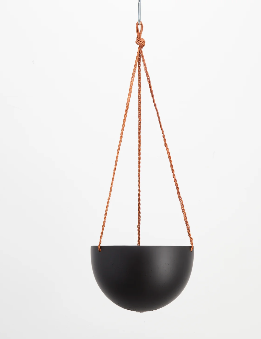 Capra block colour dome hanging pot